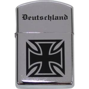 MFH Бензинова запалка Deutschland хром (24083Q)