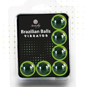 Telový olej BRAZILIAN SHOCK 6 BALLS SET