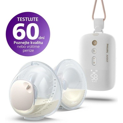 Philips Avent Elektrická Hands Free DUO Premium Plus SCF532/11 White