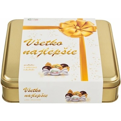 Cerone Všetko najlepšie pralinky z mliečnej čokolády 200 g