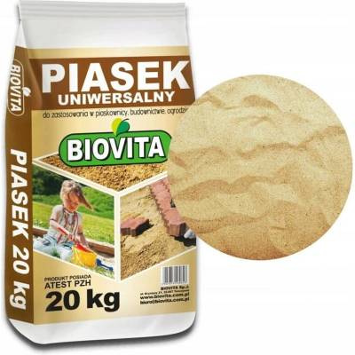 Biovita Písek do pískoviště univerzální 20 kg certifikát PZH – Hledejceny.cz
