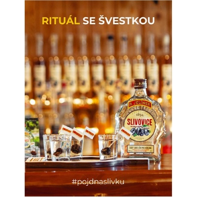 R. Jelínek Slivovice Budík 45% 0,7 l (holá láhev) – Zboží Dáma