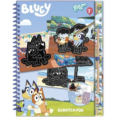 Bluey škrabací obrázky