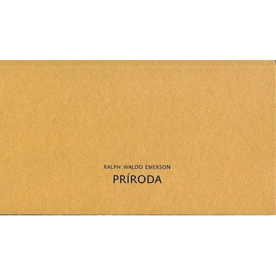 Príroda - Emerson Ralph Waldo, Andrej Vanga