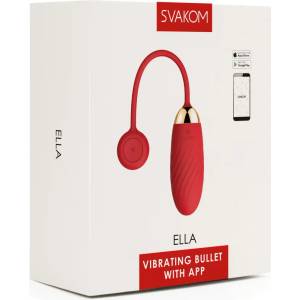 SVAKOM Ella - вибриращо яйце - червен - lovesexshop