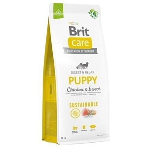 Brit Dog Sustainable Puppy Chicken & Insect Храна за кученца с Пилешко и Насекоми, 12kg