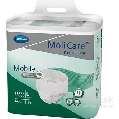 MoliCare Premium Mobile 5 kvapiek L nohavičky 14 ks