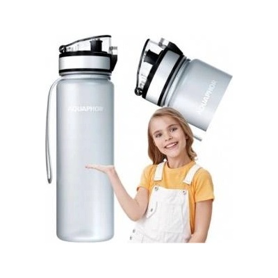 AQUAPHOR City 0.5L filtering bottle, white