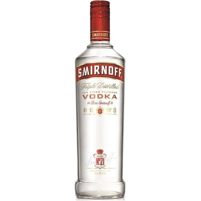 Smirnoff Red Vodka 37,5% 0,7 l (čistá fľaša)