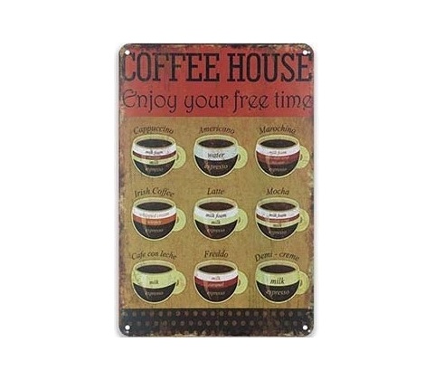 Ceduľa Coffee House