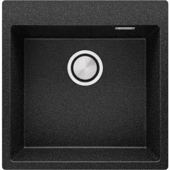 Image 1 of Твоят Стил Графит кухненска гранитна мивка Осло 50 XXL Top 480 x 500 мм