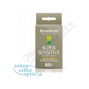 Remedicum pH testovacie prúžky 80 ks
