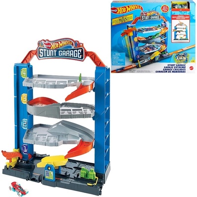 Hot Wheels City přenosná garáž GNL70