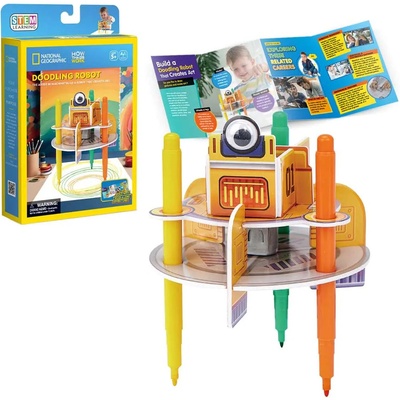 CubicFun 3D пъзел Cubic Fun от 13 части - Рисуващ Робот (DS1119h)