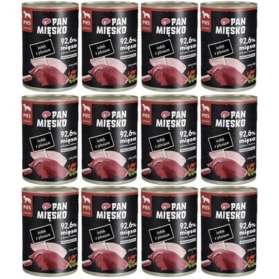 Pan Mięsko Morčacie s jeleňom 12 x 400 g