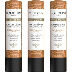 Doliderm Rituel de Miel Комплект - Балсам за устни, 3 x 4.2 g - baby