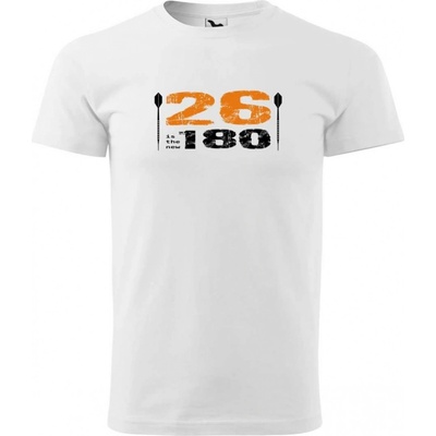 Malfini triko s potiskem 26 white