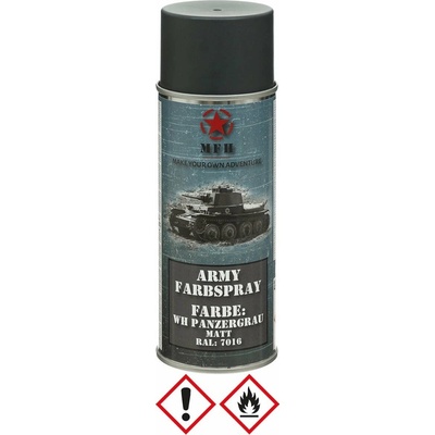 MFH army sprejová farba 400 ml WH panzergrau