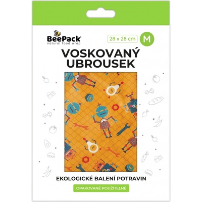 Beepack Voskovaný ubrousek ROBOTI 28x28cm