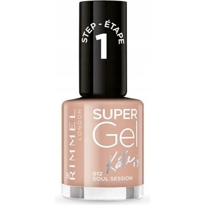 Rimmel Super Gel gelový lak na nehty 012 Soul Session 12ml