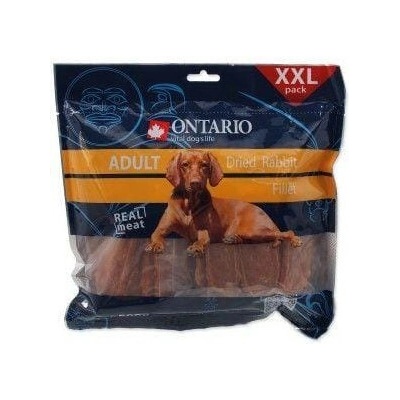 Ontario Snack Soft Dry Rabbit Fillet 500 g