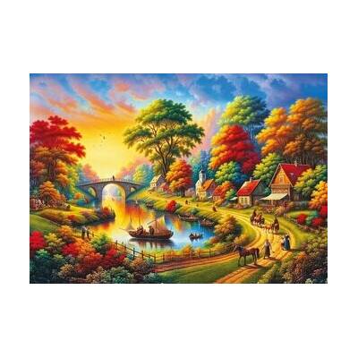 ART PUZZLE Festival pri rieke 1500 dielov