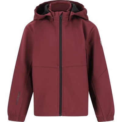 ZIG ZAG Детско софтшел яке ZIG ZAG Kid's Troy Softshell jacket - Tawny Port - размер 104 (703-5538-0811)