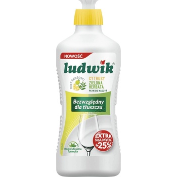 Ludwik Tekutý prostriedok na umývanie riadu Citrusový 900 ml