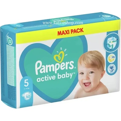 Pampers Пелени Pampers Active Baby Размер 5 S 50 бр (1215)