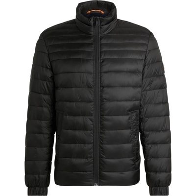 Boss Яке Boss Men's Orange Water-Repellent Padded Short Puffer Jacket - Black 001