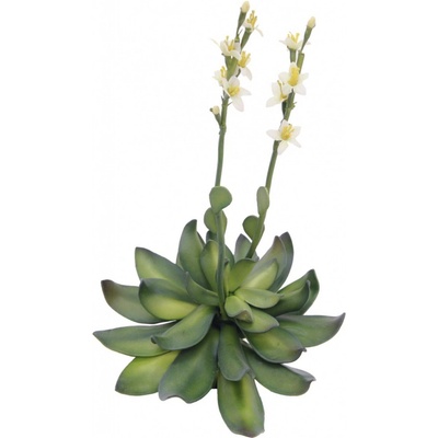 Umělá květina Skalní růže žlutá, 32cm
