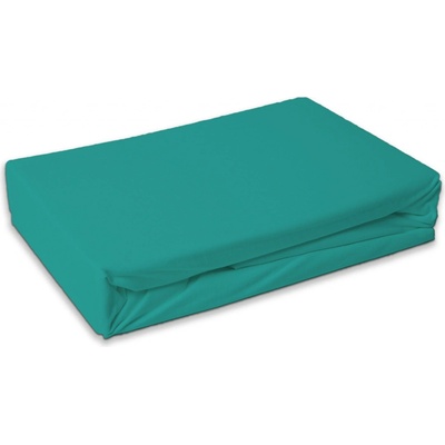 Jerry Fabrics plachta Jersey Tyrkys zelená Bavlna 90x200