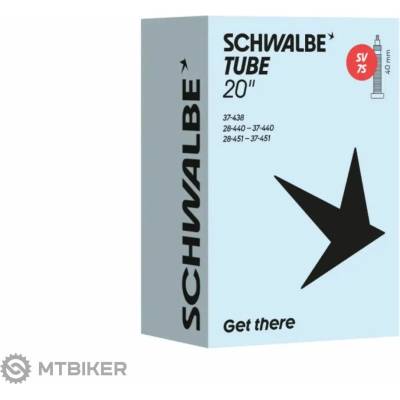 Schwalbe SV7S 20 x 1.10-1.40" duša, galuskový ventil 40 mm
