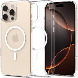 Spigen thin fit " t" mag magsafe iphone 16 pro clear/white (8800283301410)