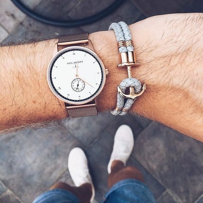 Paul Hewitt Унисекс гривна Paul Hewitt - PH-PH-N-R-Gr-S (PH-PH-N-R-Gr-S)