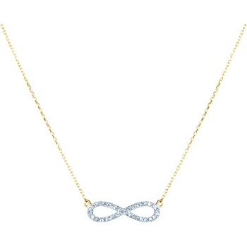 Image 1 of SAVICKI Колие със знак безкрайност Savicki: злато, диаманти