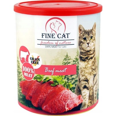 Fine Cat hovädzie 100 % mäsa 800 g