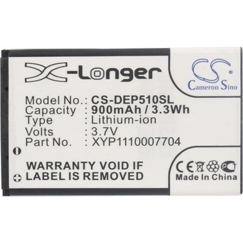 Image 1 of Cameron Sino Батерия за телефон DORO 1360 1362 CS-DEP510SL 3, 7V 900mAh LiIon CAMERON SINO (CS-DEP510SL)