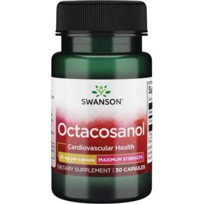 Swanson Octacosanol 20 mg | Maximum Strength [30 капсули]