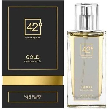 42° by Beauty More Gold Edition Limitee pour Homme EDT 100 ml Tester