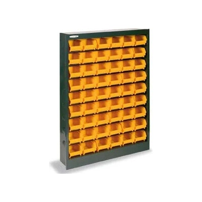 Artplast Regálová skříň ALEDAN s 54 plastovými boxy 102