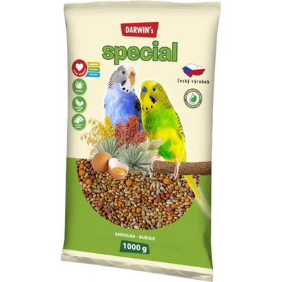 DARWIN's Darwin’s Special храна за вълнисти папагали 1 кг