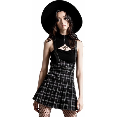 KILLSTAR Дамска пола KILLSTAR - Shadows Suspender - Ash - KSRA003982