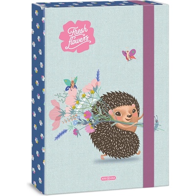 Ars Una školský box A4 Fresh Flowers