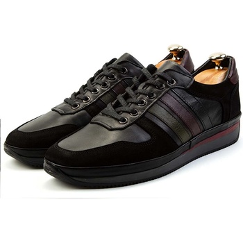 Ducavelli Line Мъжки обувки от естествена кожа - Черни 308259 (308259_Черно)