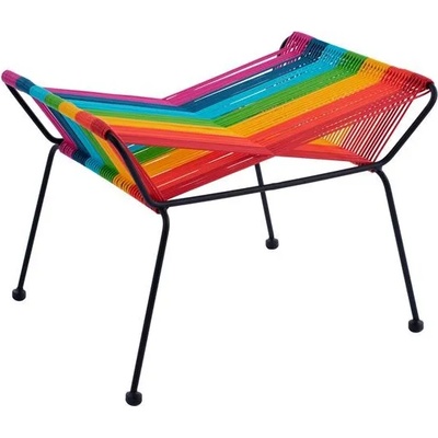 Bogdan Furniture Ратанова табуретка Мебели Богдан модел Mix color