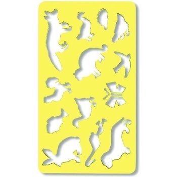 Koh-I-Noor Obkreslovací šablona Zvířata