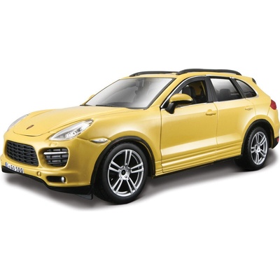 Bburago Plus Porsche Cayenne Turbo žlutá 1:24 – Sleviste.cz