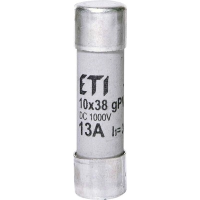 002625078 Pojistka válcová CH10x38 gPV 13A/1000V DC, ETI