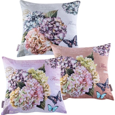 decoDoma 3ks HORTENZIE 45 x 45 cm
